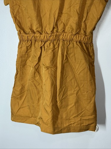 Nike Damen Swooshwear Nylon Kleid Desert Ocker/Orange Medium Neu mit Etikett - Bild 3 von 14