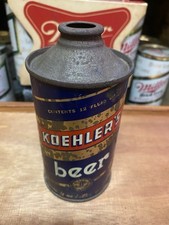 Koehlers Cone Top beer can Erie Brewing Co Er...