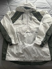 Vintage 90s Nike Mens Medium Travis Scott Center Swoosh Hooded Anorak Jacket