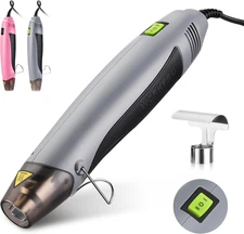 Heat Gun, 400W Mini Hot Air Gun with Reflector Nozzle, 2 Temp Settings 482℉(250℃