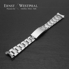 Bracciale in acciaio Oyster Style 20 mm compatibile con Rolex Datejust