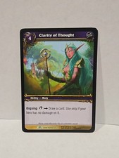 Clarity Of Thought World Of Warcraft TCG Through The Dark Portal Regular...