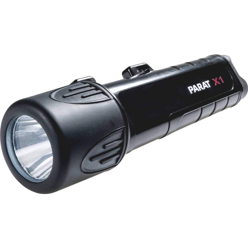Lampe torche LED noire Parat X-TREME X1 de sécurité étanche pour professionnels