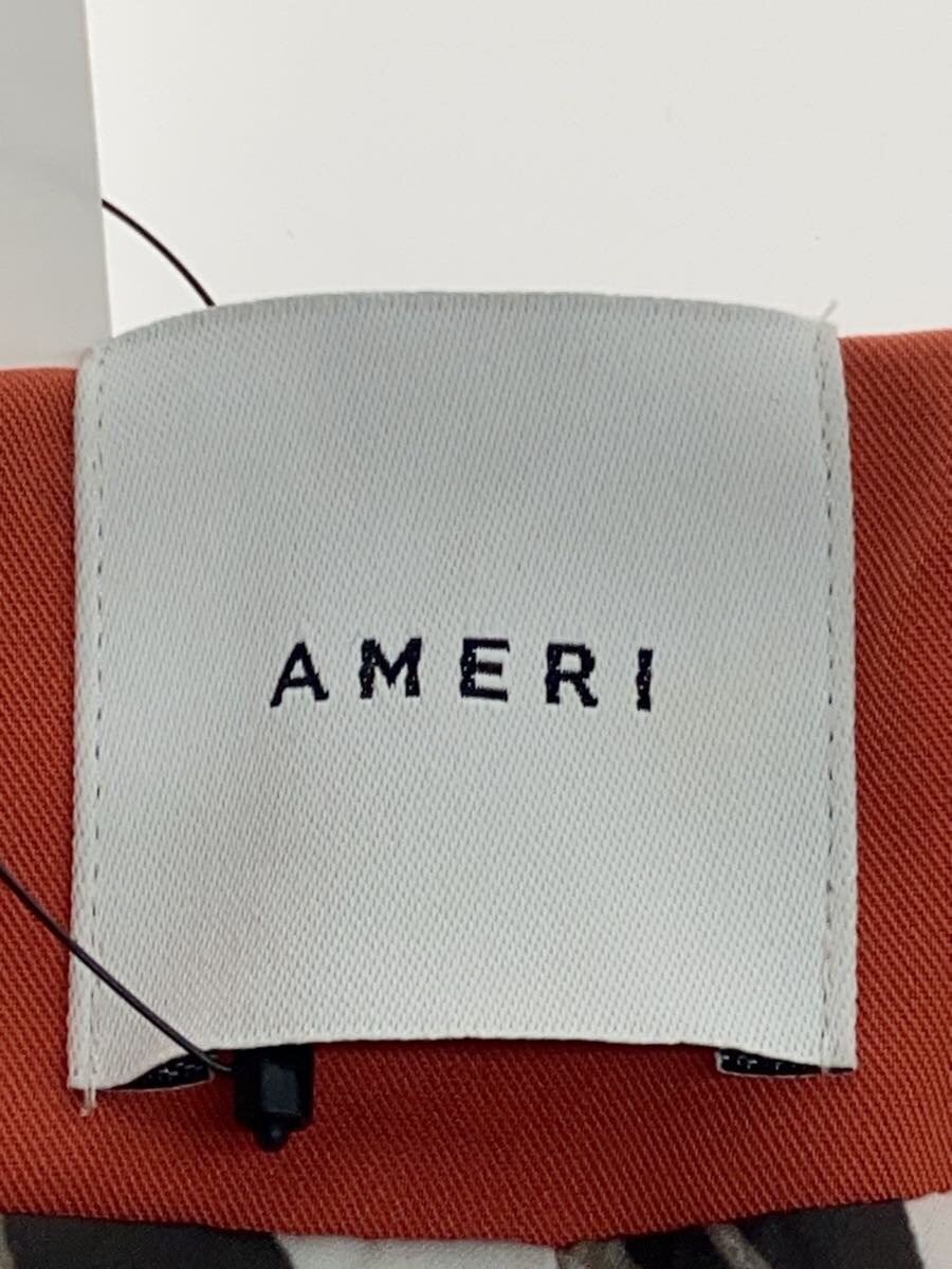 AMERI Trench Coat Polyester Orange Classic Style … - image 3