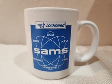 Vintage Lockheed SAMS USAF NASA CMU Boeing SDIO Honeywell Coffee Mug