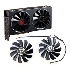 For POWERCOLOR RX 5700XT 5700 5600XT Red Dragon Cooling Fans Replacement Fan