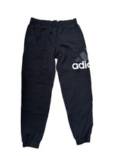 Men  s Adidas Black Sweatpants Jogger Size M with Pockets Cotton Blend