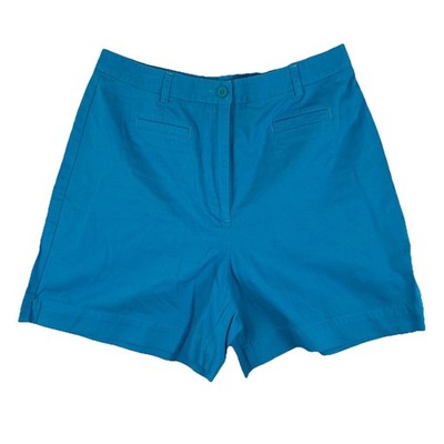 VTG Liz Claiborne Sz 10 Lizsport 100% Cotton Casual Shorts Retro 80s Sporty