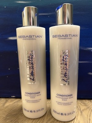 Sebastian Laminates Conditioner Moisturizing Shine Rinse 8.5 Oz(Pack of 2)