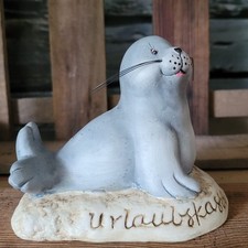Urlaubskasse Seehund Reisekasse Spardose Chopper Figur Sparkasse Figur Meer Deko