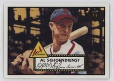 2019 Update Iconic Card Reprints 150th Anniversary Red Schoendienst HOF 0wg1