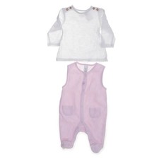 Baby Club, Strampler, Größe: 56, Pink/Weiß, Baumwolle, Mädchen #ygW
