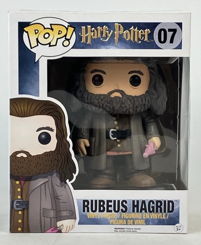 Funko Pop! Harry Potter - Rubeus Hagrid #07 - 6" Super Sized Pop - New In Box
