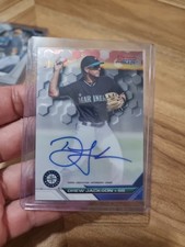 2016 Bowman's Best Auto Best of Autograph #B16 DJ Drew Jackson Seattle Mariners