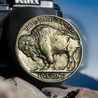 1937 Buffalo Nickel With Full Horn XF-AU DETAILS As Shown # BN 1937 XADAS