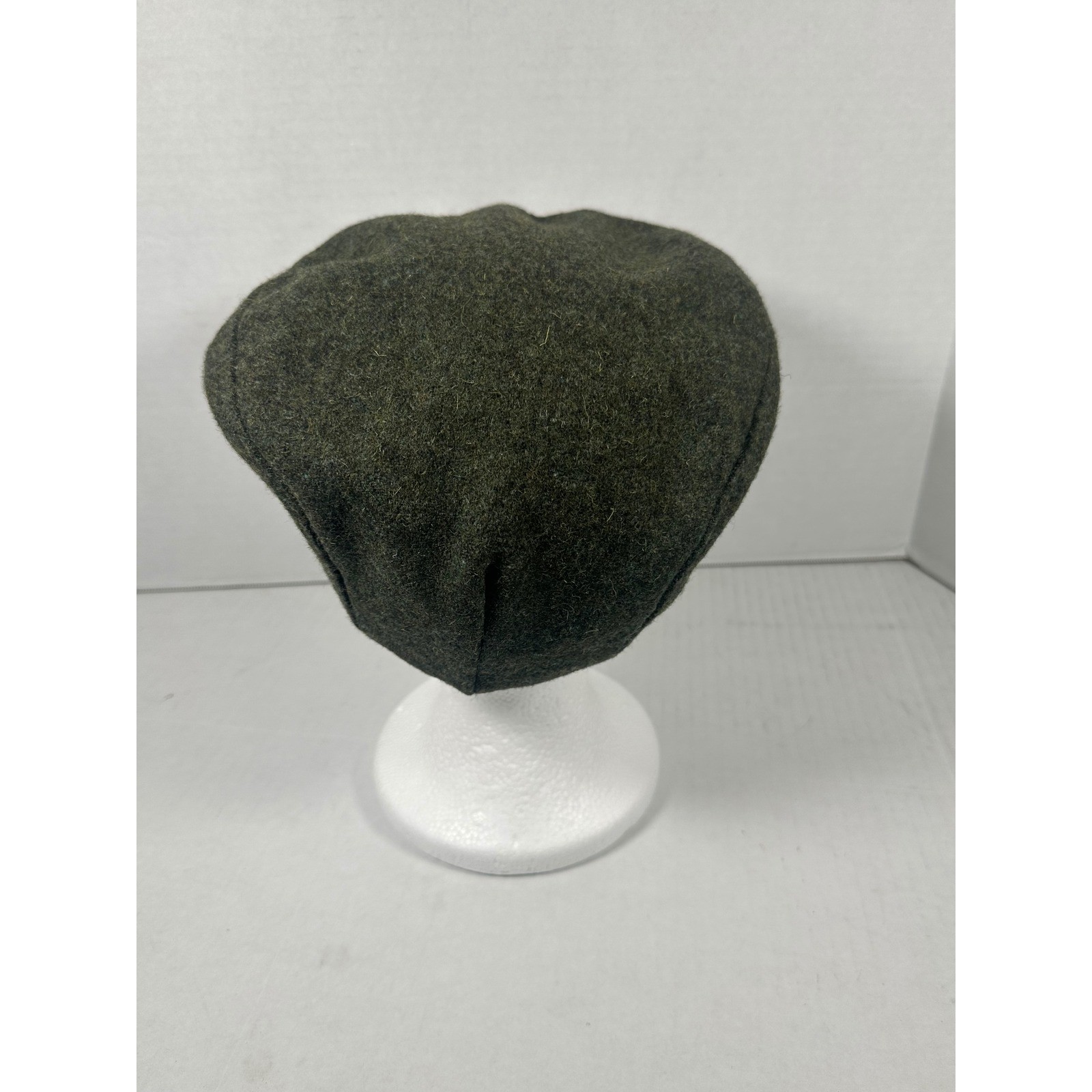 Pendleton Wool Flat Cap Hat Green Size Large Made… - image 6