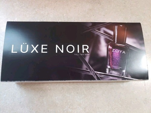 Zoya Luxe Noir 6 Pc Full Size Nail Polish Collection Fall 2 2024, New in Box - Picture 7 of 9