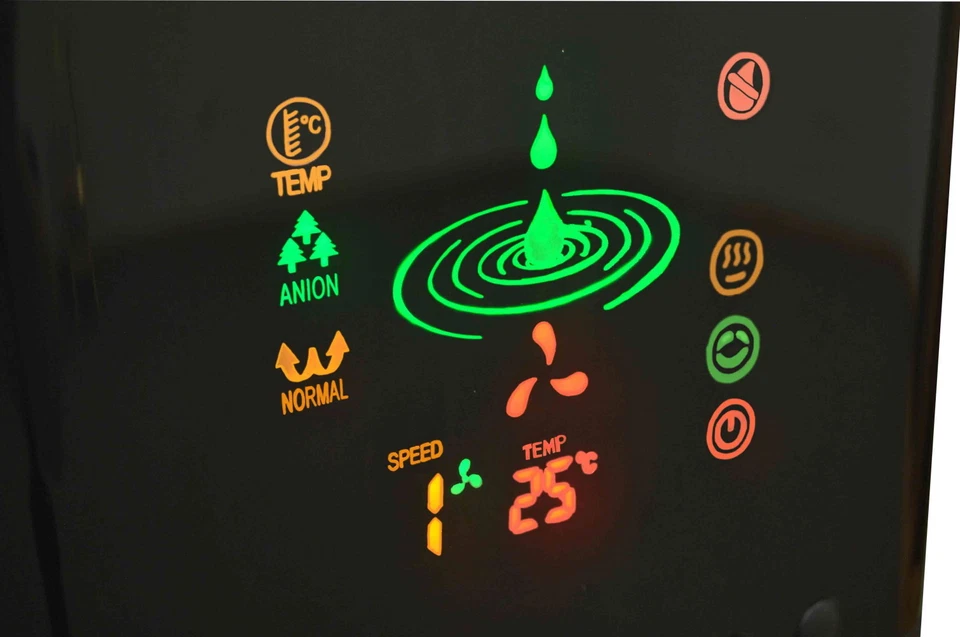 Ventilador de niebla CoolZone Bluetooth SunHeat aromaterapia ultrasónica anti insectos negro Foto 4 de 4