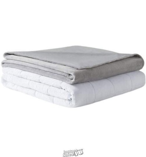 MP2 Glacier Weighted Heavy Body Blanket Reversible Cooling Warm Cover 15 Pounds