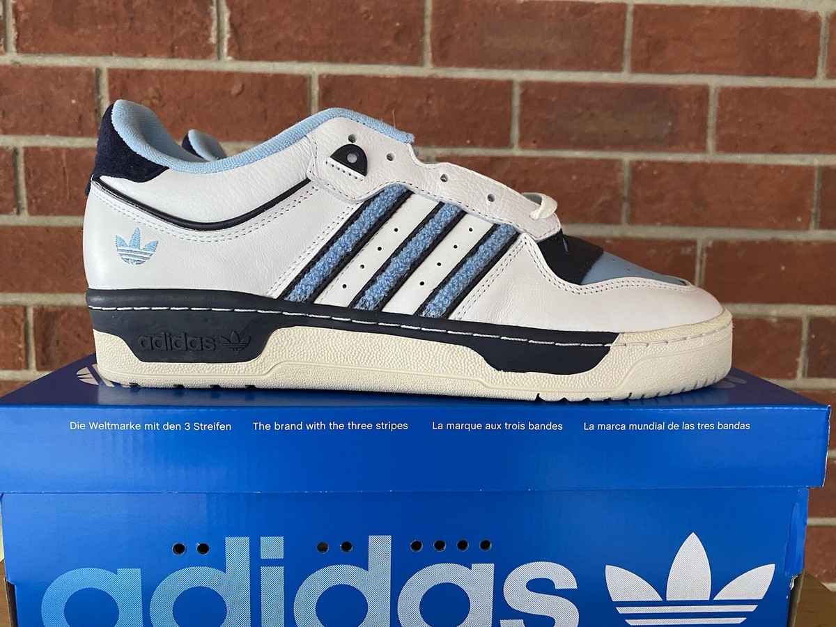 adidas RIVALRY 86 LOW ホワイト/ブルー 箱付き adidas Rivalry 86 Low Shoes (For Women) - Save 75%