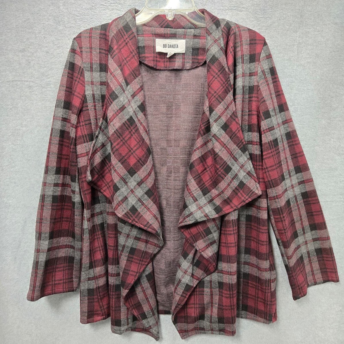 Womens Blazer Bb Dakota Ex Boyfriend Blazer BB Dakota London Plaid - Main Image