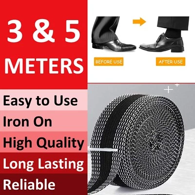 Hemming Tape Pants Edge Shorten Self-Adhesive Trouser Pant Mouth Paste