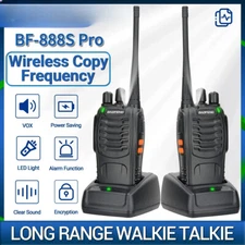 Walkie Talkie Wireless Copy Frequency Long Range Portable Two Way Radio New