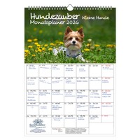 Hundezauber Kleine Hunde Planer Din A3 Kalender FüR 2026 Welpen Und Kleine Hunde