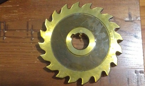 HSS milling side cutter OD 5" x ID 1": 1/4 7/16 5/8 3/4 7/8" 1" P&N ESC Dormer - Imagen 2 de 2