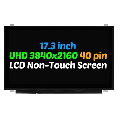 17.3'' Screen for HP Envy 17-AE001NI 17-AE007NG LCD Display 40pin UHD Non-Touch