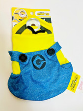 BNWT DESPICABLE ME MINIONS STUART SMALL ANIMAL PET COSTUME OUTFIT JACKET