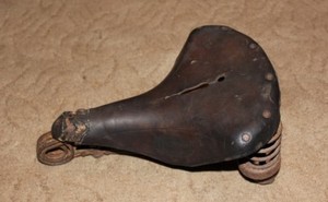 old bike seat