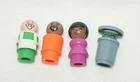 Vintage Little People Sesame Street Figures Oscar-Mr. Hooper-Gordon-Susan