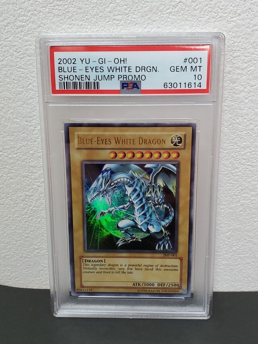 2002 YU-GI-Oh! Shonen Jump Promo 001 Blue-Eyes White Dragon 2002 YU-GI-Oh! Shonen Jump Promo 001 Blue-Eyes White Dragon
