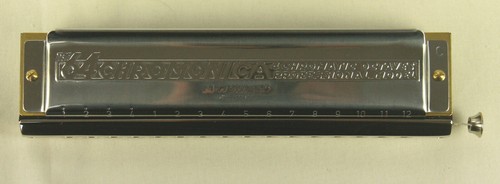 Harmonica chromatique Hohner Chromonica 16 en Do / C 280/48 16 trous - Picture 4 of 7