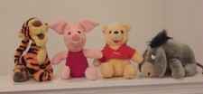 Pooh Tigger Piglet Eeyore Disney plush set 4