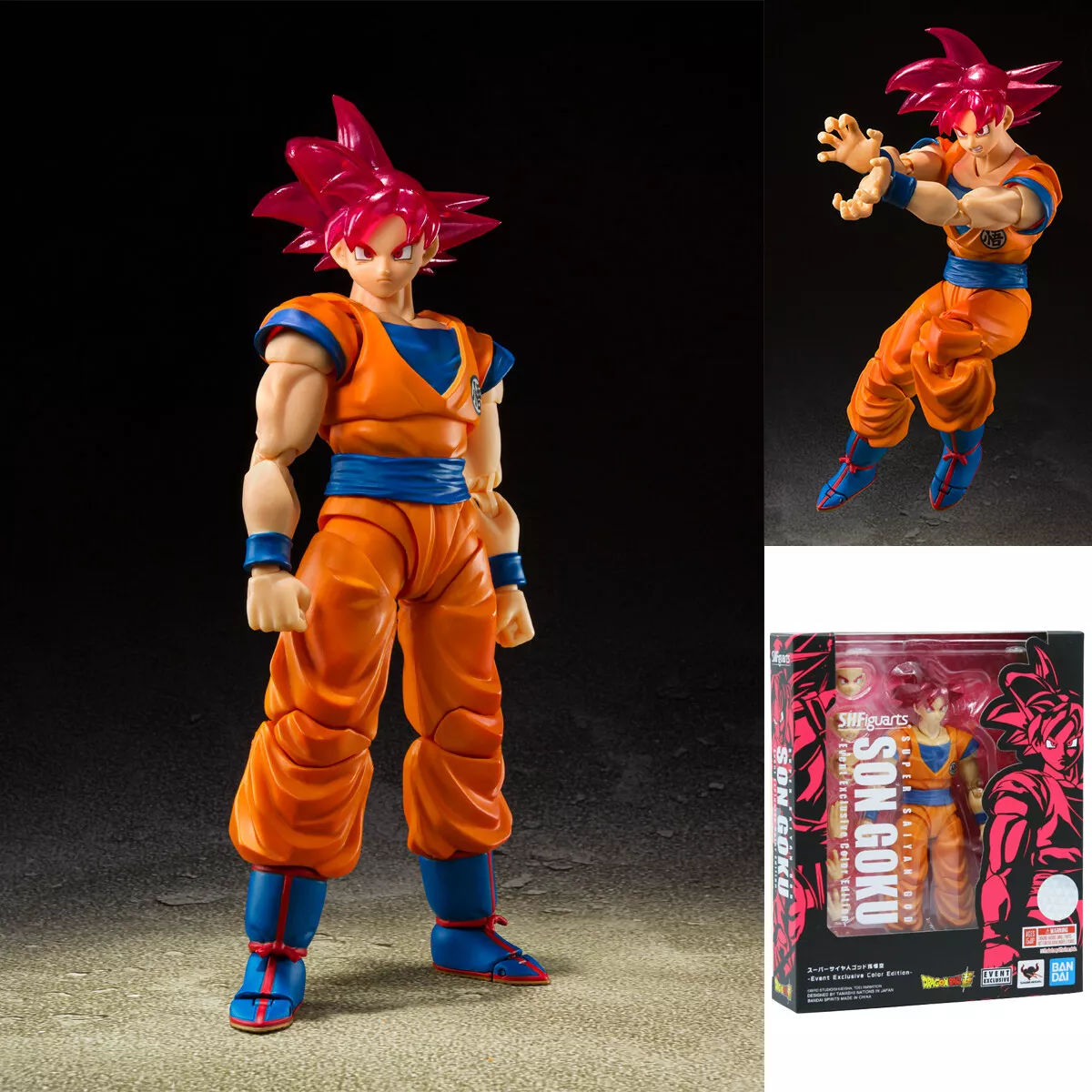 Dragon Ball Super - S.H. Figuarts SUPER SAIYAN GOD SON GOKU