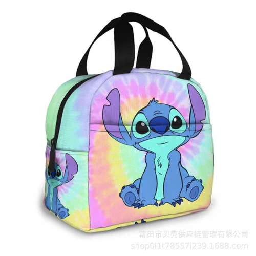 Lilo Stitch Cartoon Galaxy Lunch Bag Insulated Student Snack Picnic Xmas Gift AU - Picture 42 of 55