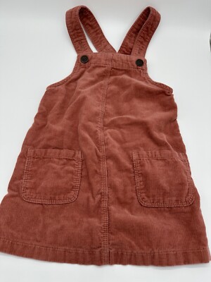 Old Navy Corduroy Jumper Dress Blush Pink 3T