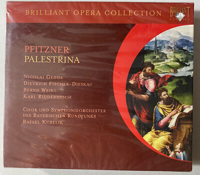 HANS PFITZNER Palestrina Nicolai Gedda Fischer-Dieskau Rafael Kubelik NEW 3 x CD