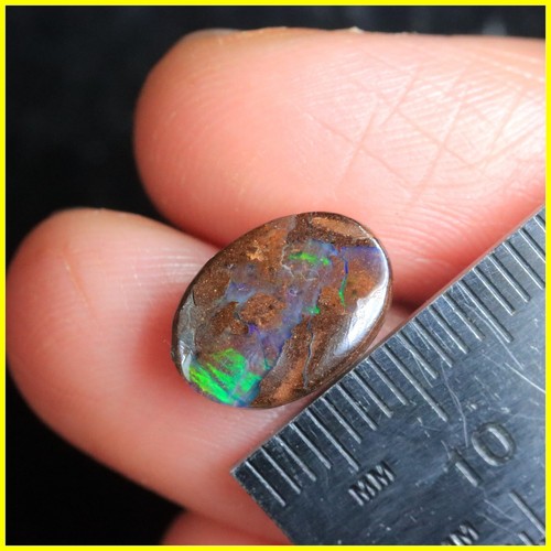 3.7 TCW Natural AUSTRALIAN YOWAH Boulder Opal Stone + VIDEO - Picture 7 of 7