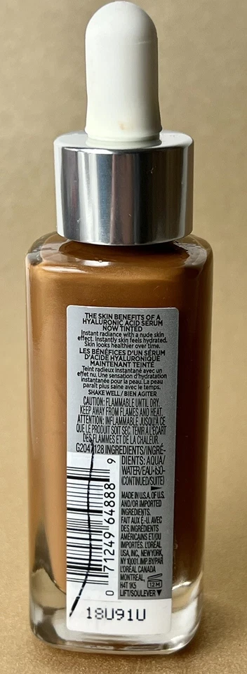 L'Oreal True Match Nude Hyaluronic Tinted Serum 8.5-9.5 Medium Deep - Image 3 of 3