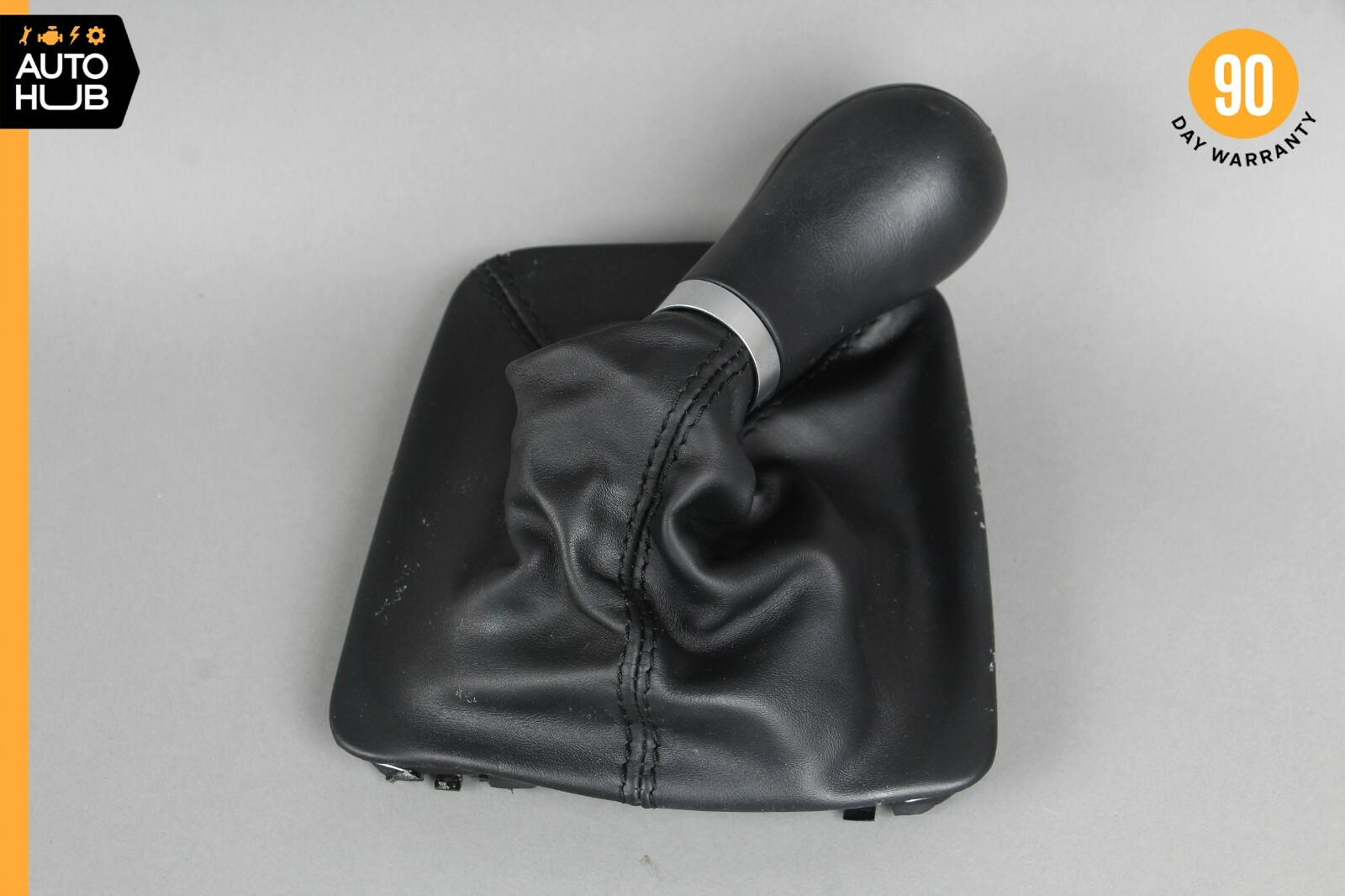 1216 Mercedes R172 SLK250 SLK300 Shift Shifter Knob Boot Cover Black
