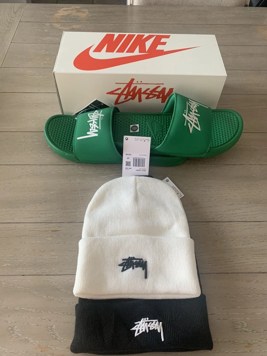 stussy beanie green