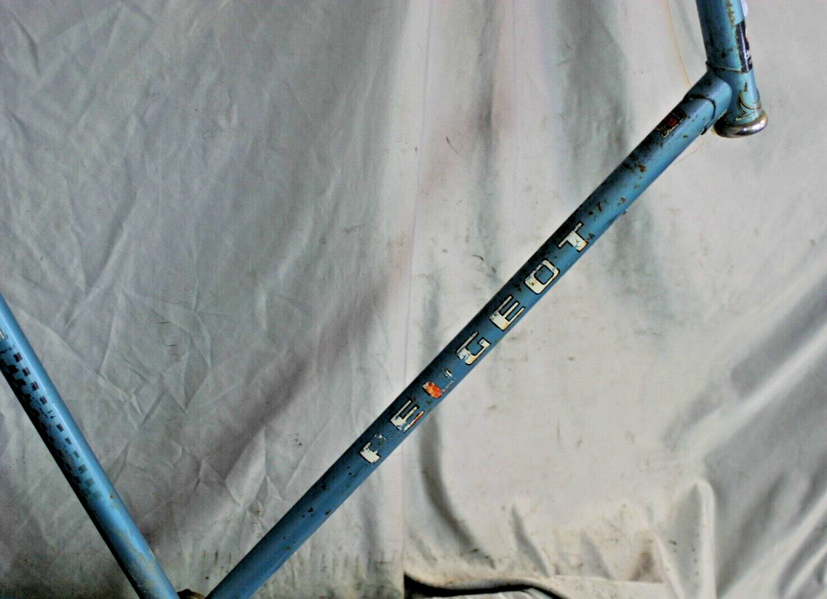 1987 Peugeot Vintage Road Bike Frame Set 63cm XX-Large