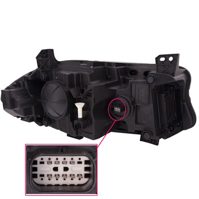 Headlight Right Passenger Projetor Code LMC CAPA Fits 2015 Dodge  