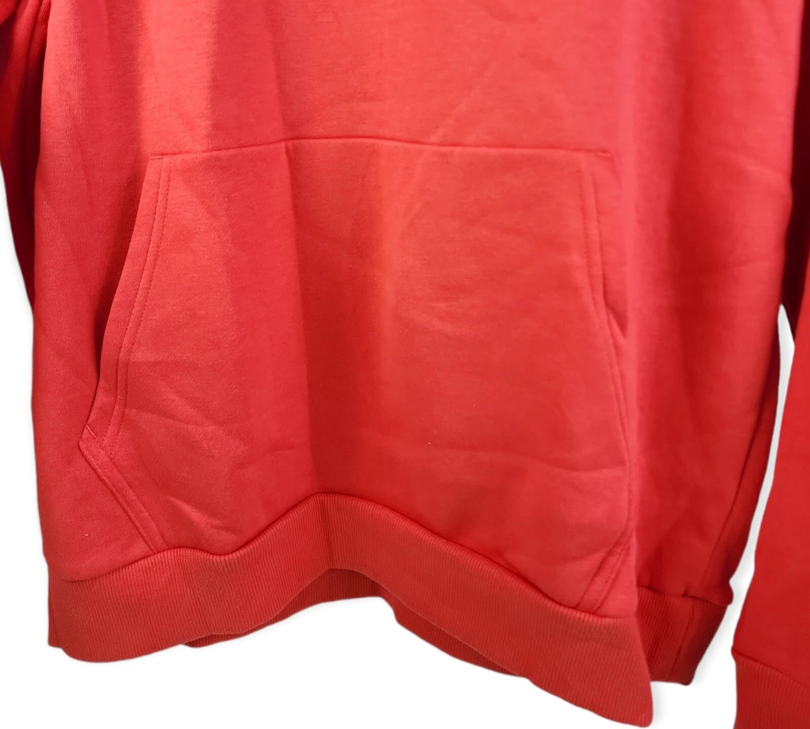 VETEMENTS Felpa con cappuccio da donna Under Armour nuova senza etichette taglia large arancione melone MORBIDA