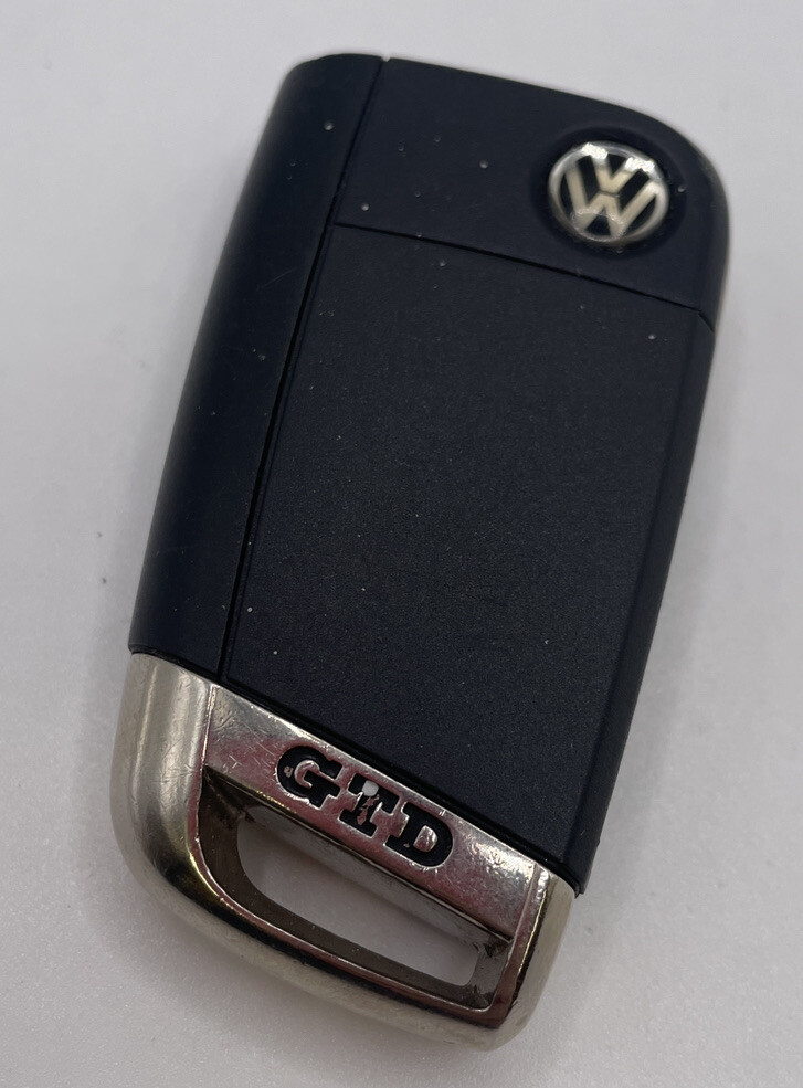 GENUINE VOLKSWAGEN 3 BUTTON REMOTE FLIP KEY FOB GOLF GTD TESTED 5G0 959