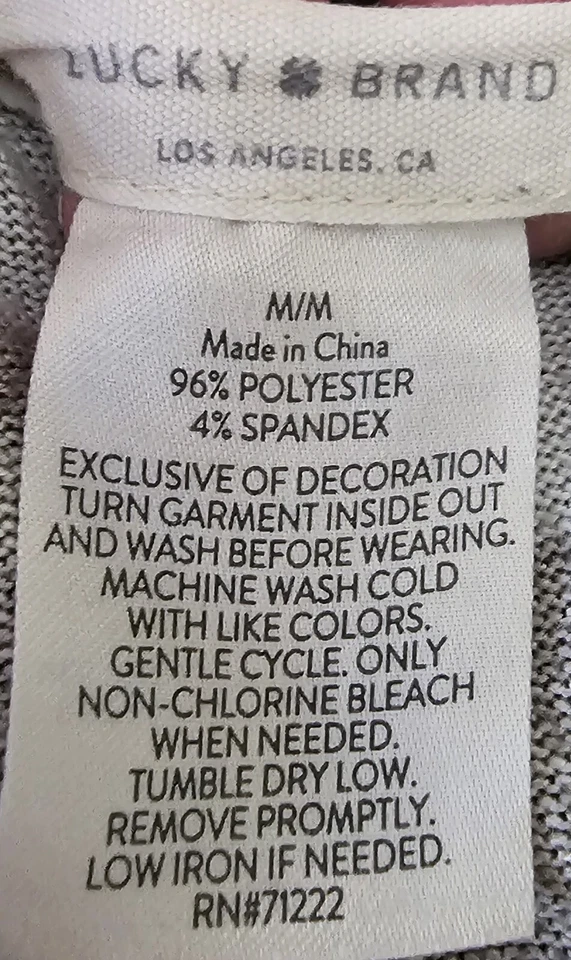 Pantalones para dormir Lucky Brand para mujer talla M mediano verde camuflaje Foto 2 de 4