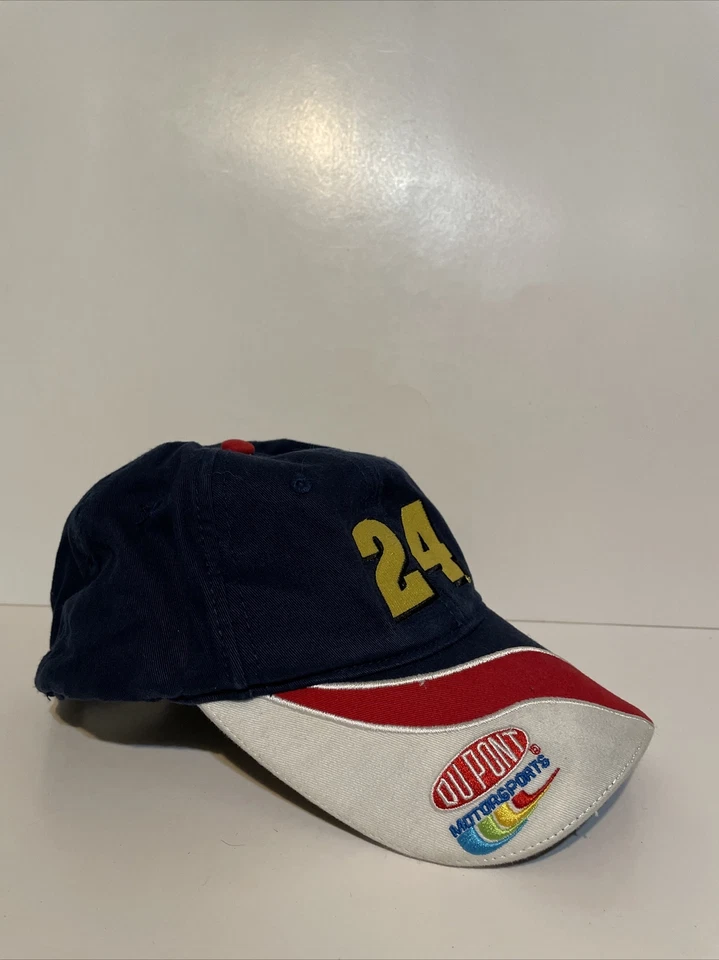 Sombrero ajustable vintage #24 Jeff Gordon NASCAR Foto 3 de 4